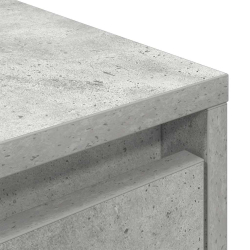 Szafka RTV z oświetleniem LED Beton Szary 193,5x41x50 cm