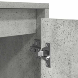 Szafka RTV z oświetleniem LED Beton Szary 193,5x41x50 cm
