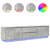 Szafka RTV z oświetleniem LED Beton Szary 193,5x41x50 cm