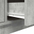 Szafka RTV z oświetleniem LED Beton Szary 193,5x41x50 cm