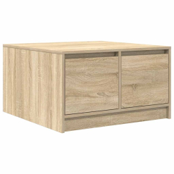Stolik kawowy z szufladami Sonoma Oak 70,5x70x40 cm