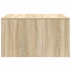 Stolik kawowy z szufladami Sonoma Oak 70,5x70x40 cm