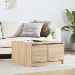 Stolik kawowy z szufladami Sonoma Oak 70,5x70x40 cm