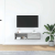 Szafka RTV Szara Sonoma 100x31x25,5 cm Drewno klejone