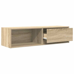 Szafki RTV 2 szt. Dąb Sonoma 100x31x25,5 cm Drewno klejone