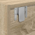 Szafki RTV 2 szt. Dąb Sonoma 100x31x25,5 cm Drewno klejone