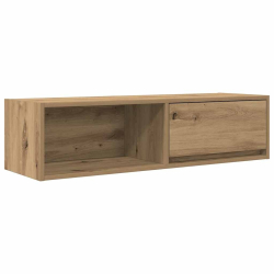 Szafki RTV 2 szt. Dąb Artisan 100x31x25,5 cm Drewno klejone