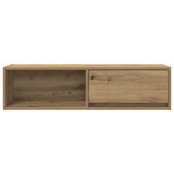 Szafki RTV 2 szt. Dąb Artisan 100x31x25,5 cm Drewno klejone