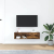 Szafka RTV Dąb wędzony 100x31x25,5 cm Drewno klejone