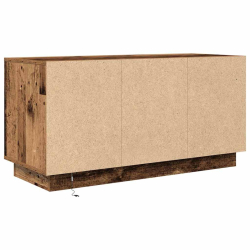 Szafka RTV z oświetleniem LED Stare drewno 100x41x50 cm