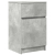 Szafka nocna Beton Szary 39x35x65 cm Drewno klejone
