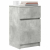 Szafka nocna Beton Szary 39x35x65 cm Drewno klejone