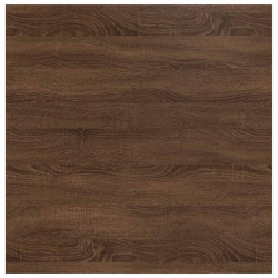 Stolik kawowy z szufladami Brązowy Dąb 100x100x40 cm