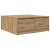Stolik kawowy z szufladami Artisan Oak 100x100x40 cm