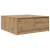 Stolik kawowy z szufladami Artisan Oak 100x100x40 cm