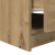 Stolik kawowy z szufladami Artisan Oak 100x100x40 cm