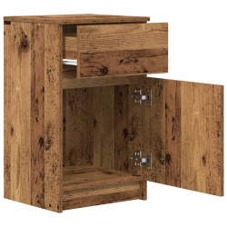 Szafka nocna Stare drewno 39x35x65 cm Drewno klejone