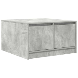 Stolik kawowy z szufladami Betonowy Szary 70,5x70x40 cm
