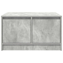 Stolik kawowy z szufladami Betonowy Szary 70,5x70x40 cm