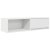 Szafka RTV Biała 100x31x25,5 cm Drewno klejone