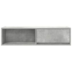 Szafki RTV 2 szt. Beton Szary 100x31x25,5 cm Drewno klejone