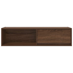 Szafki RTV 2 szt. Brązowy dąb 100x31x25,5 cm Drewno klejone