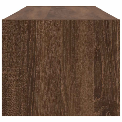 Szafki RTV 2 szt. Brązowy dąb 100x31x25,5 cm Drewno klejone