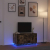 Szafka RTV z oświetleniem LED Dąb wędzony 100x41x50 cm