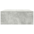 Stolik kawowy z szufladami Betonowy szary 100x100x40 cm