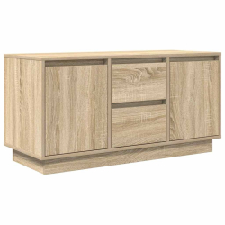 Szafka RTV z oświetleniem LED Dąb Sonoma 100x41x50 cm