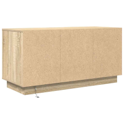 Szafka RTV z oświetleniem LED Dąb Sonoma 100x41x50 cm