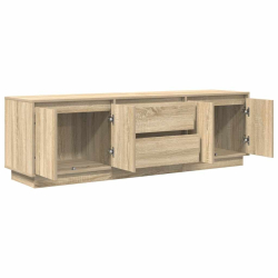 Szafka RTV z oświetleniem LED Dąb Sonoma 160,5x41x50 cm