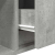 Szafka RTV Beton Szary 100x31x25,5 cm Drewno klejone