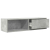 Szafka RTV Beton Szary 100x31x25,5 cm Drewno klejone