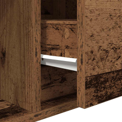 Szafka RTV Stare drewno 100x31x25,5 cm Drewno klejone