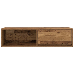 Szafka RTV Stare drewno 100x31x25,5 cm Drewno klejone