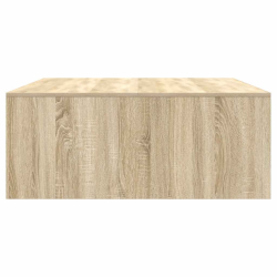 Stolik kawowy z szufladami Sonoma Oak 100x100x40 cm