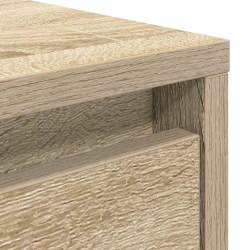 Stolik kawowy z szufladami Sonoma Oak 100x100x40 cm