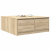 Stolik kawowy z szufladami Sonoma Oak 100x100x40 cm