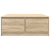 Stolik kawowy z szufladami Sonoma Oak 100x100x40 cm