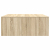 Stolik kawowy z szufladami Sonoma Oak 100x100x40 cm