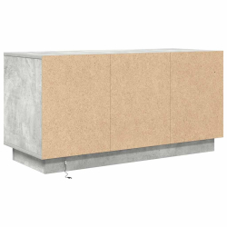 Szafka RTV z oświetleniem LED Betonowa Szara 100x41x50 cm