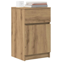 Szafka nocna Artisan Oak 39x35x65 cm Drewno klejone