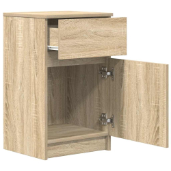 Szafka nocna Sonoma Oak 39x35x65 cm Drewno klejone