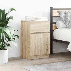 Szafka nocna Sonoma Oak 39x35x65 cm Drewno klejone