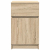 Szafka nocna Sonoma Oak 39x35x65 cm Drewno klejone