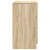 Szafka nocna Sonoma Oak 39x35x65 cm Drewno klejone