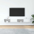 Szafki pod TV 2 szt. Białe 100x31x25,5 cm Drewno klejone