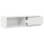 Szafki pod TV 2 szt. Białe 100x31x25,5 cm Drewno klejone