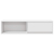 Szafki pod TV 2 szt. Białe 100x31x25,5 cm Drewno klejone